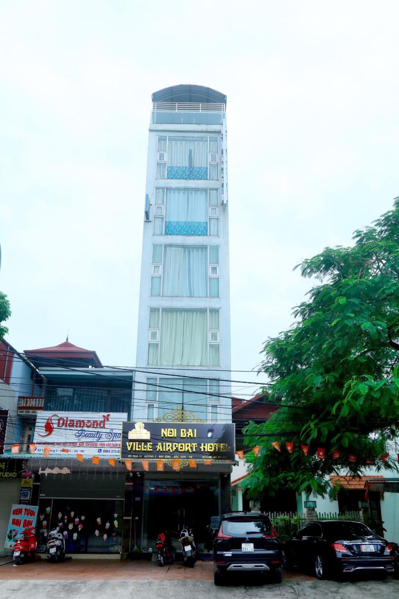 Noibai Ville Hotel & Travel Нойбай Экстерьер фото
